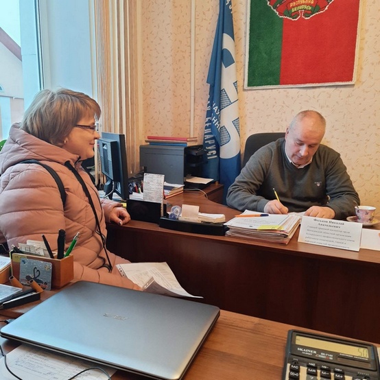 Правовая приемная ФПБ работала в Кличевском районе