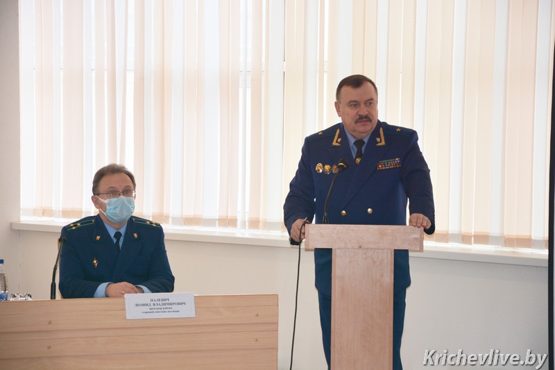 Прокурор Могилевской области встретился с работниками  ОАО «Кричевцементношифер»