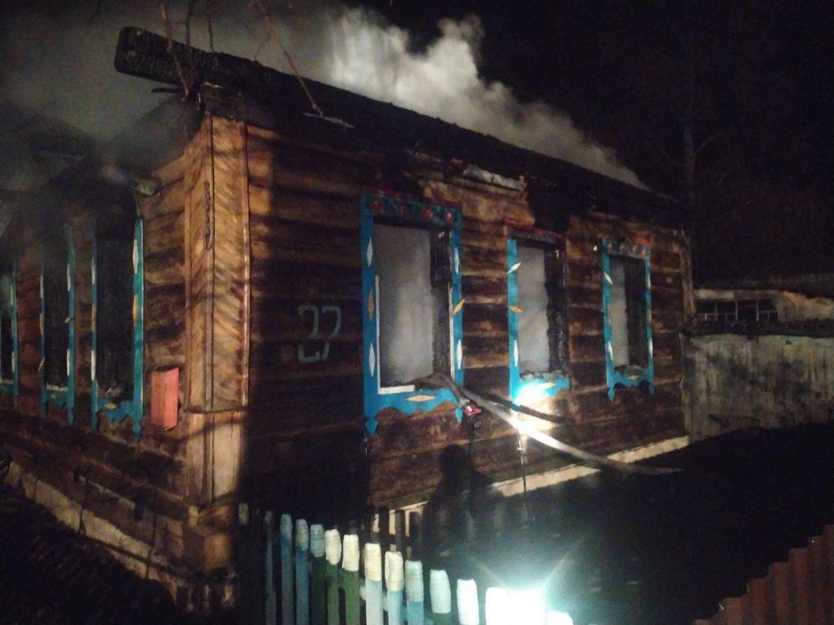 Частный дом горел в Славгородском районе