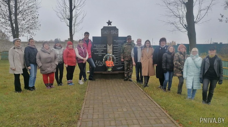 Каштановую аллею посадили в Могилевском районе