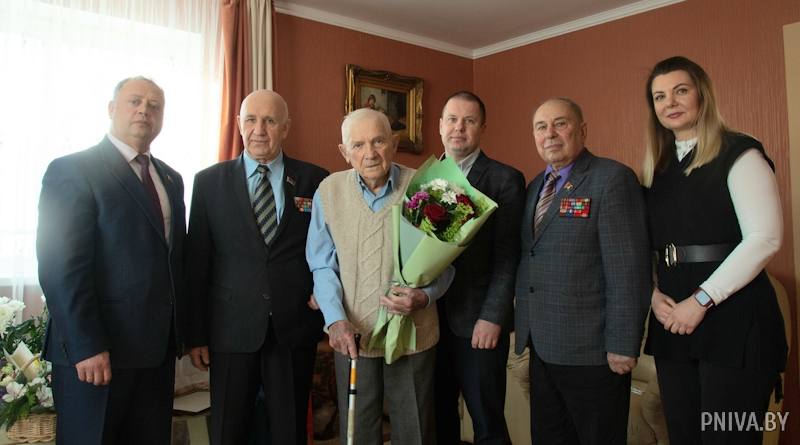 100-летний юбилей отметил житель Могилевского района Василий Синкевич