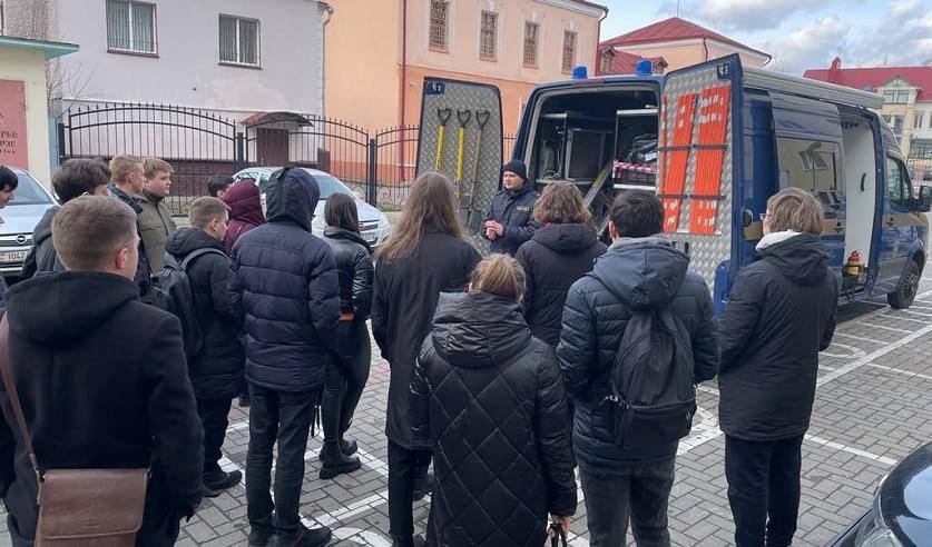 Могилевские следователи рассказали студентам о тонкостях своей профессии