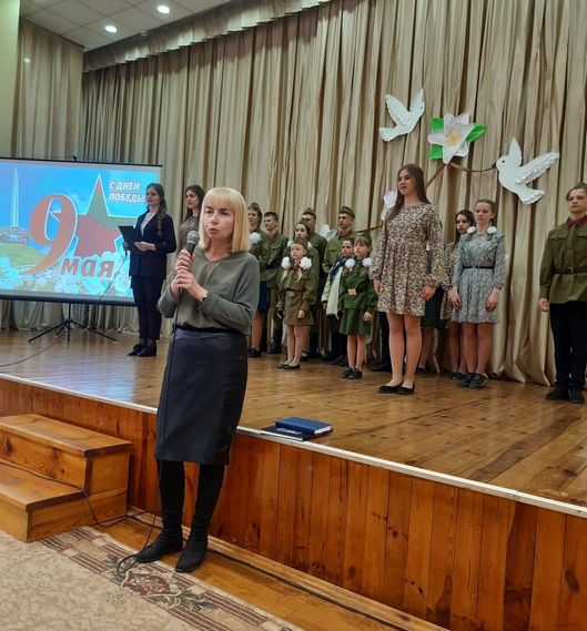 Урок памяти «Нам этот мир завещано беречь» прошел в канун Дня Победы для кличевских школьников
