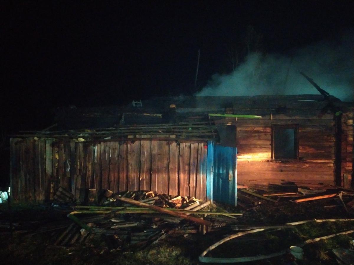 Пожар в Славгородском районе унёс жизнь человека