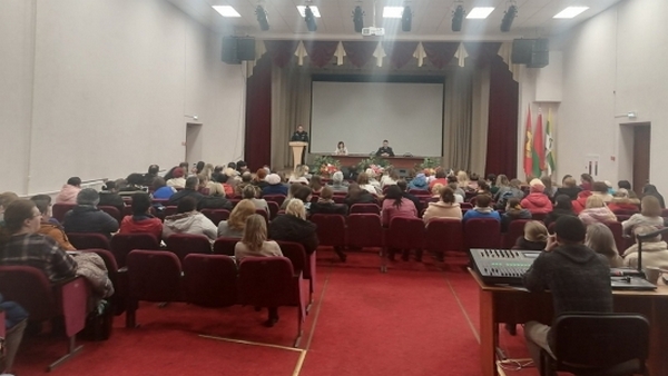 Широкомасштабное родительское собрание на темы безопасности состоялось в Кличеве