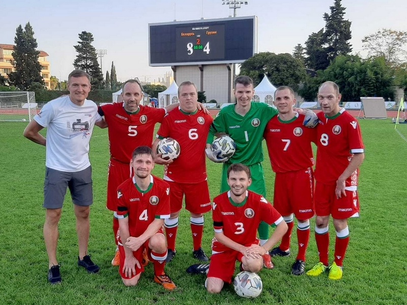 Тренер Кировской СДЮШОР – один из ведущих игроков паралимпийской сборной Беларуси по футболу