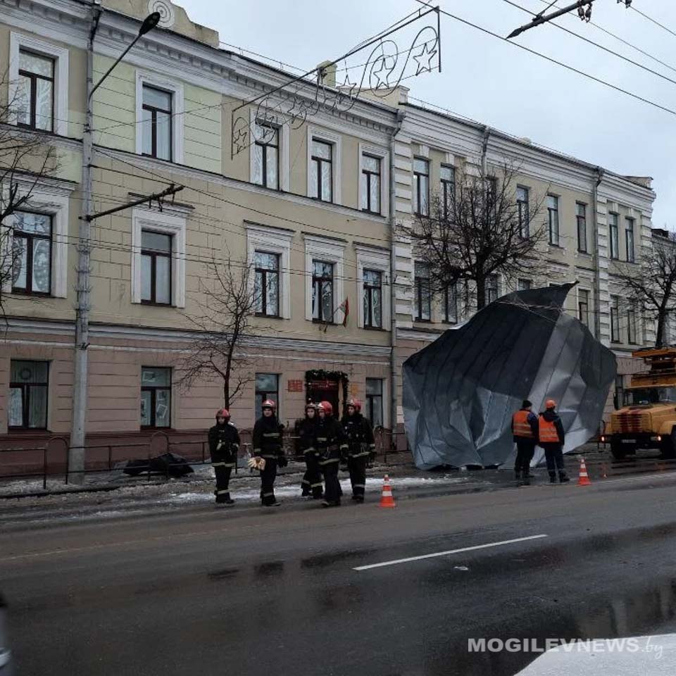 Последствия ураганного ветра в Могилеве и области. Фото. Видео