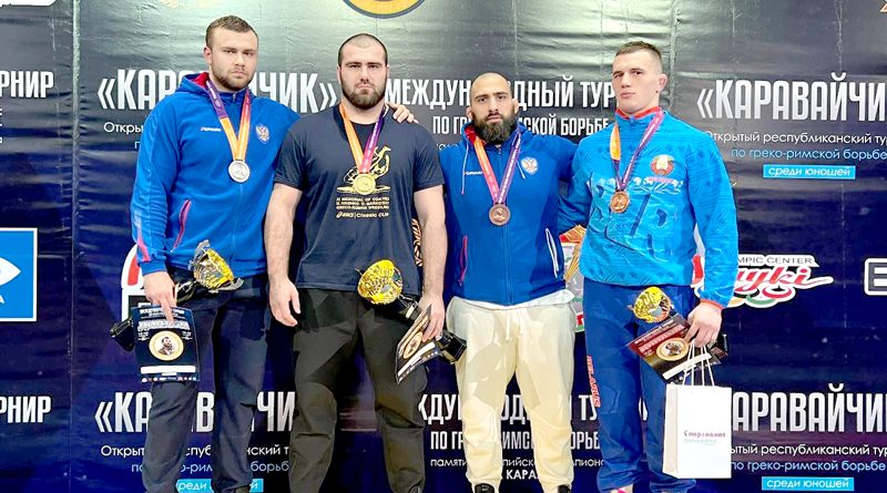 Климовчанин Дмитрий Зарубский завоевал бронзу на международном турнире по борьбе