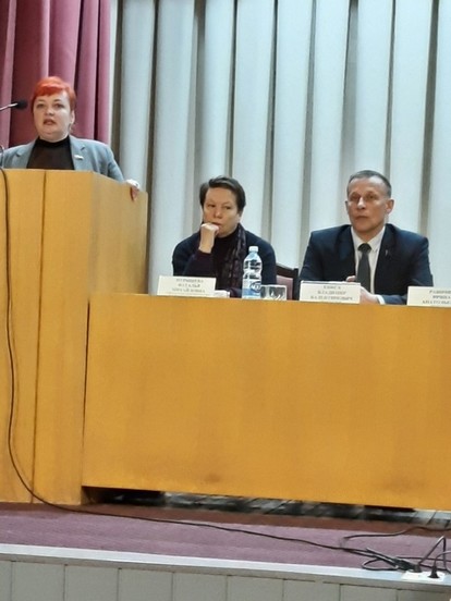 Председатель Могилевского областного Совета депутатов Ирина Раинчик встретилась с жителями Кличевского района