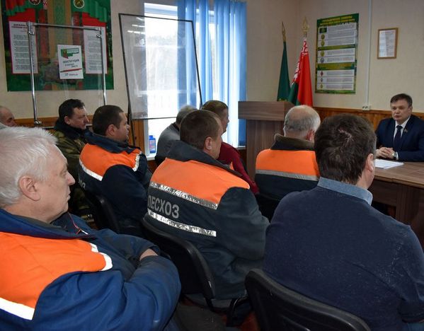 Депутат Палаты представителей Национального собрания РБ Владимир Гацко провел встречи в Бобруйском районе