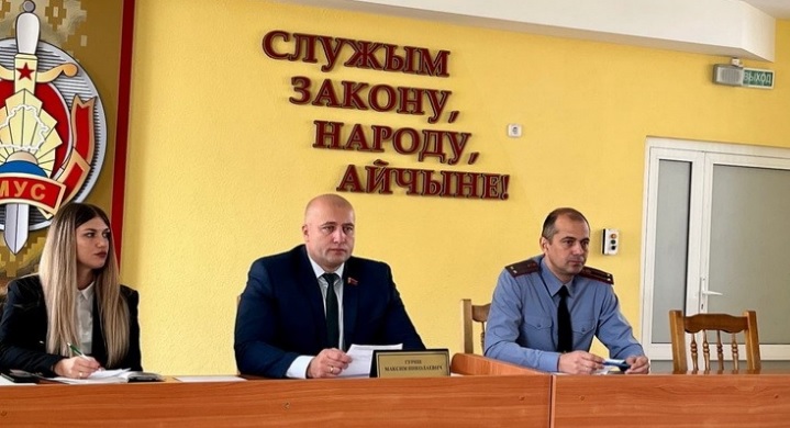 Заседание городской комиссии по координации работы по содействию занятости населения прошло на базе Ленинского РУВД Могилева