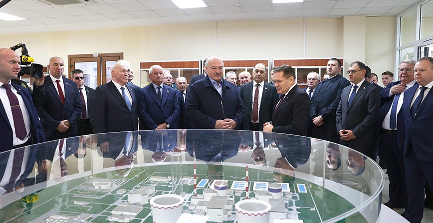 Лукашенко посетил БелАЭС