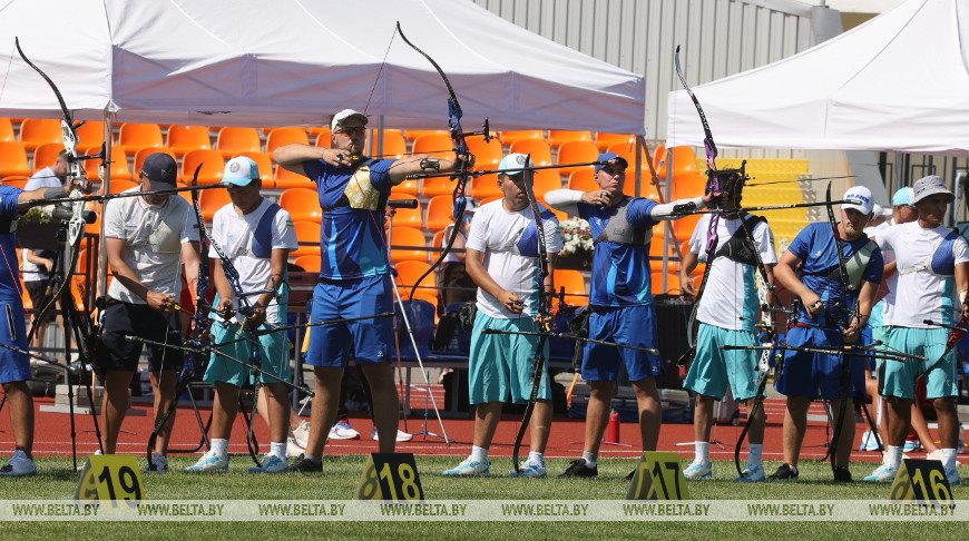Белорусский лучник о соревнованиях в Могилеве: все проходит на очень высоком уровне