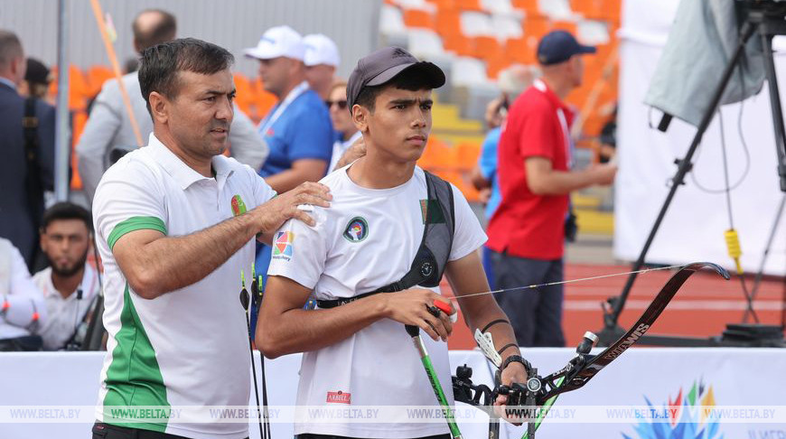 "Для меня это как сон". Главный тренер сборной Туркменистана по стрельбе из лука о бронзе сына на II Играх стран СНГ