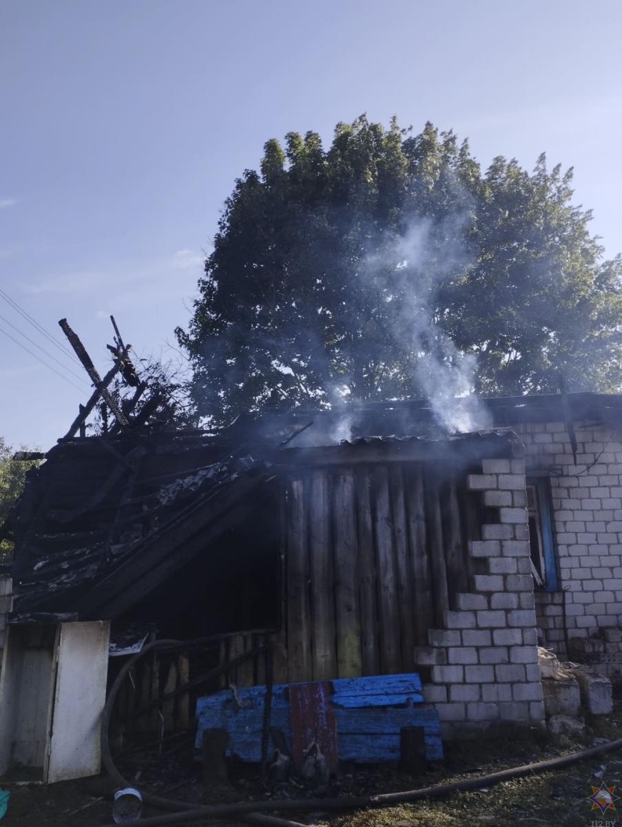 На пожаре в Кличевском районе отец спас сына, а сам погиб