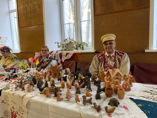 Мастера из Кричева поучаствовали в  российско-белорусском фестивале народного творчества