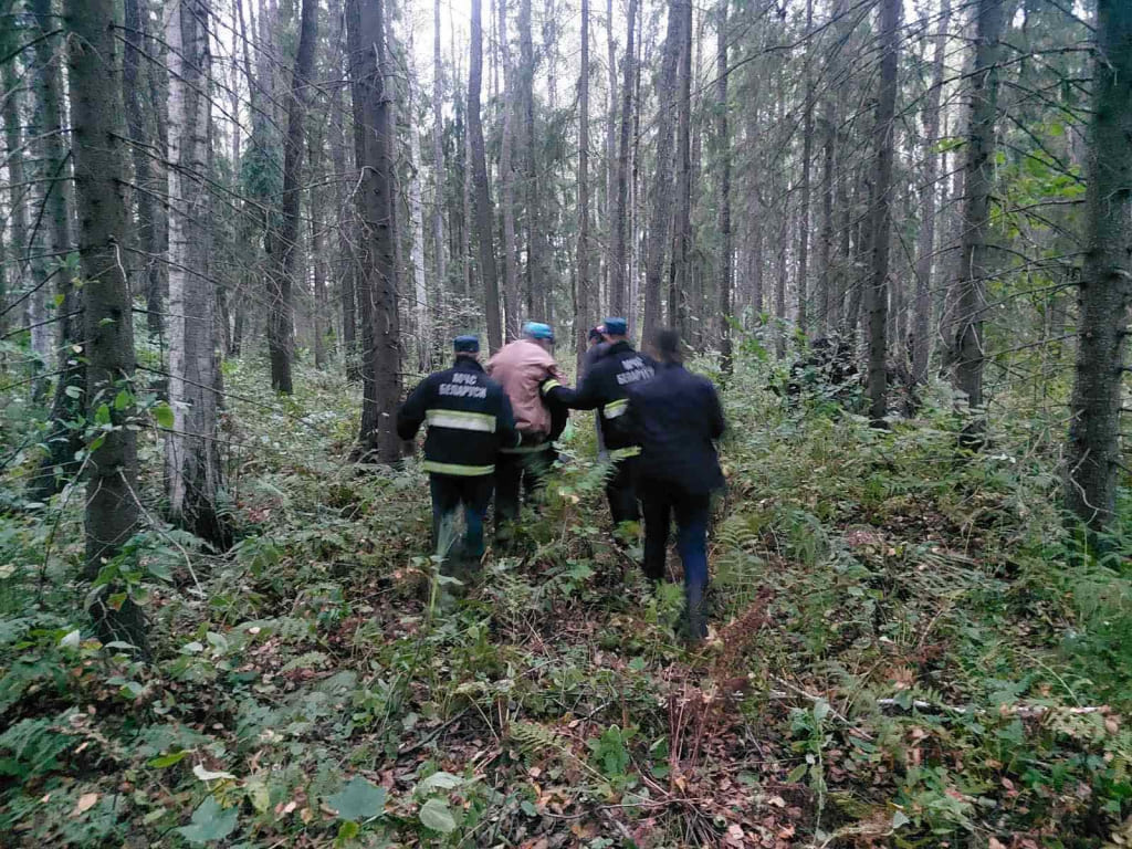 Спасатели нашли пенсионера, который заблудился в Могилевском районе