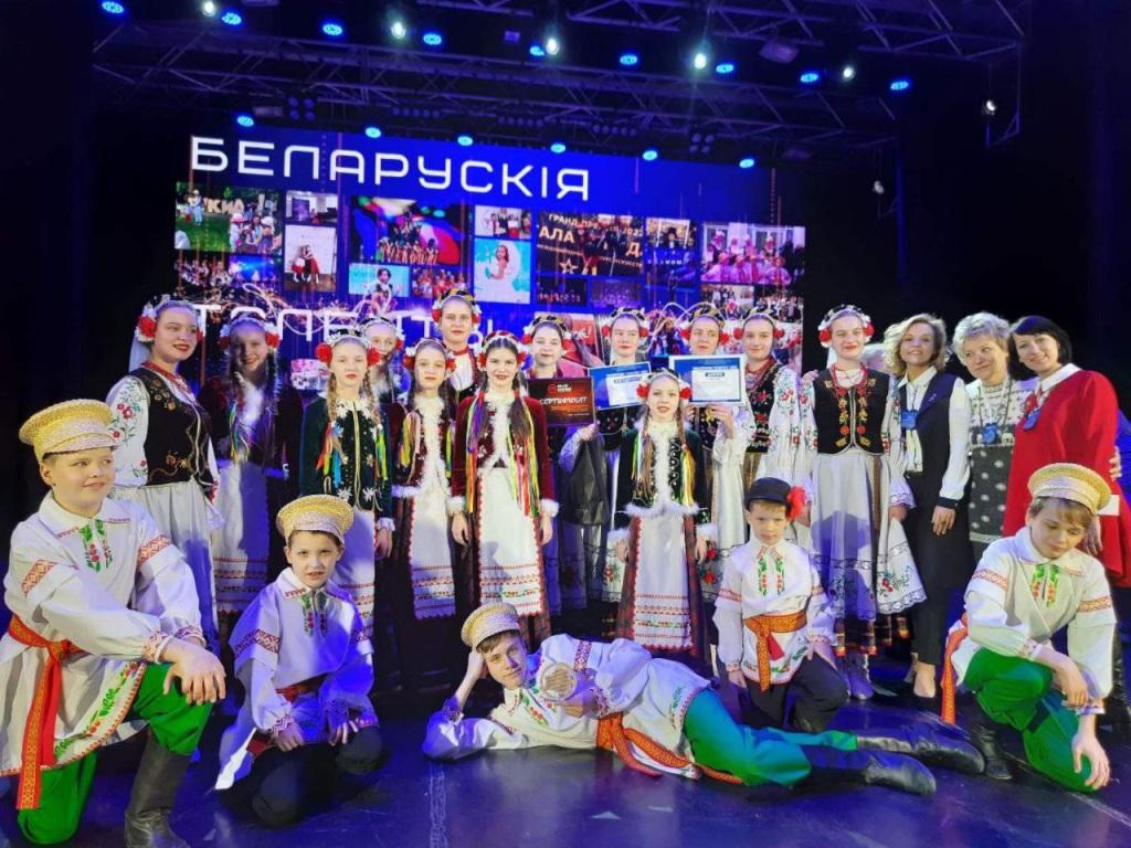 Вокальный ансамбль «Верасневiца» получил Гран-при конкурса «Беларускія таленты-2023»