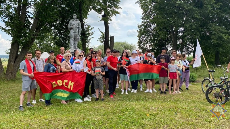 Велопробег «Эстафета памяти – единство поколений» прошел в Кричеве