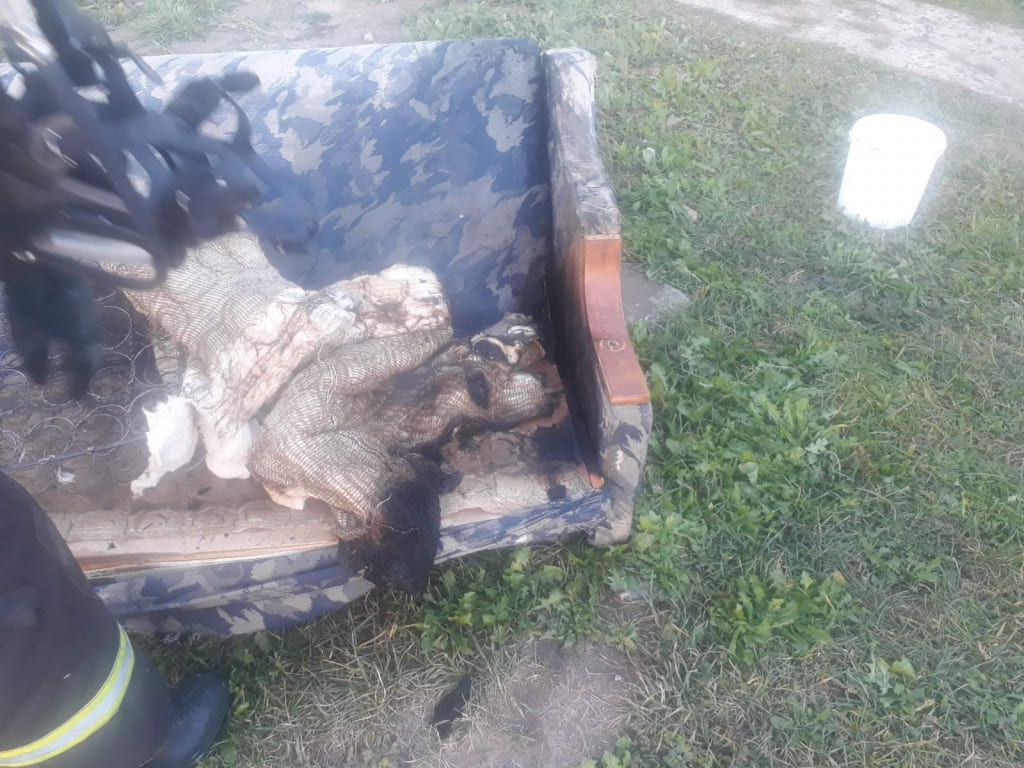 На пожаре в Климовичах спасли мужчину