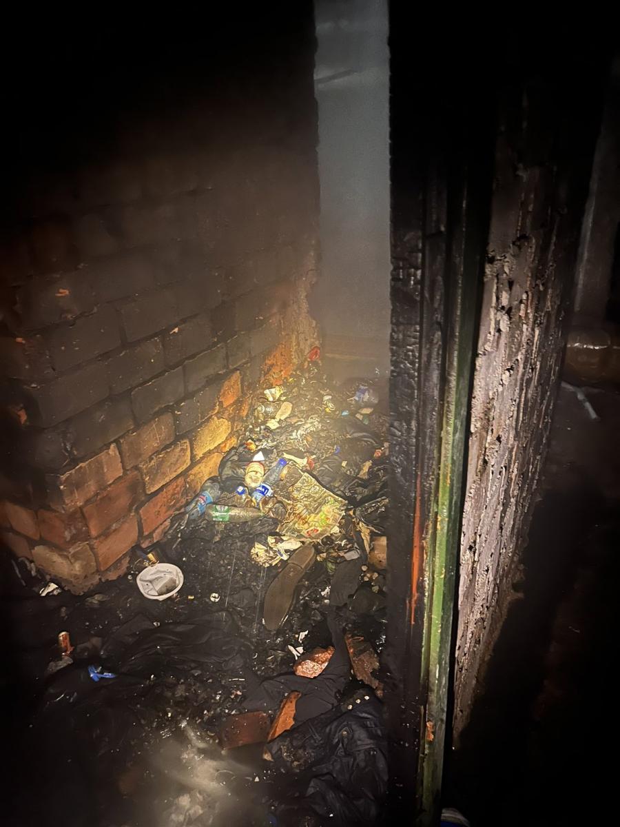 В подвале на улице Первомайской в Могилёве тушили пожар