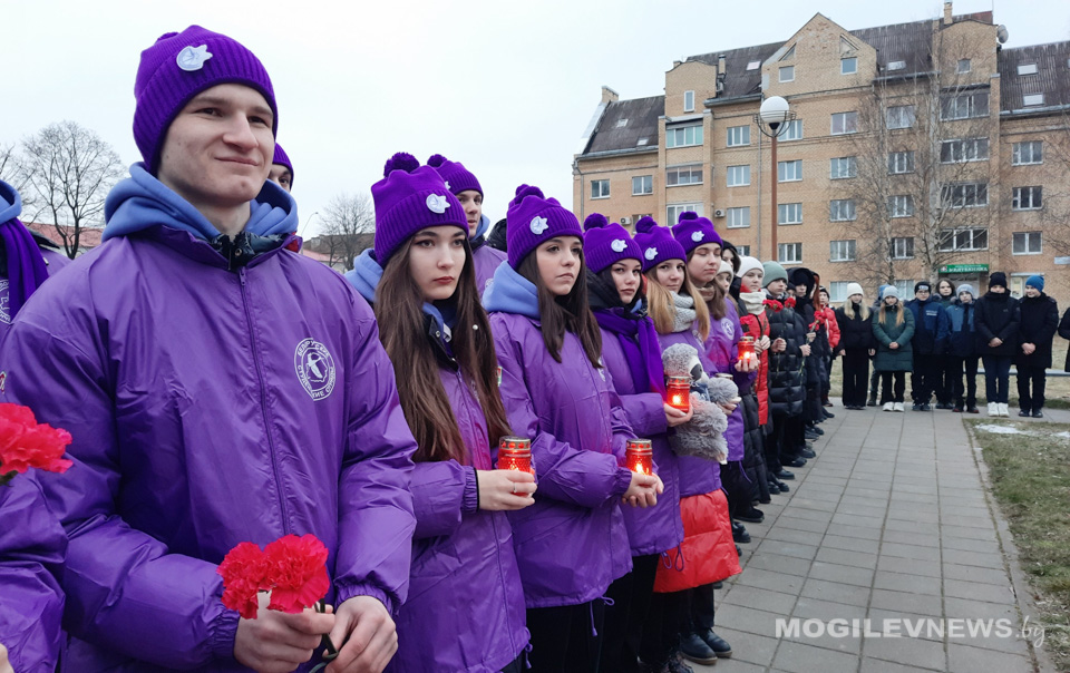 В Могилеве дан старт Республиканскому патриотическому трудовому проекту «Зимний маршрут». Фото