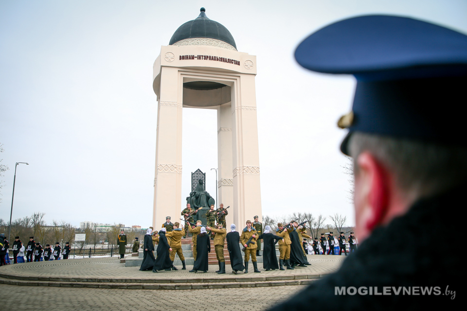 Память воинов-интернационалистов почтили в Могилеве. Фото