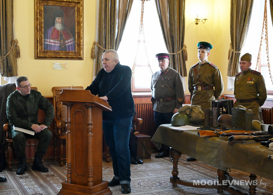 Мероприятие, приуроченное 105-летию Вооруженных Сил Республики Беларусь, прошло Могилеве. Фото