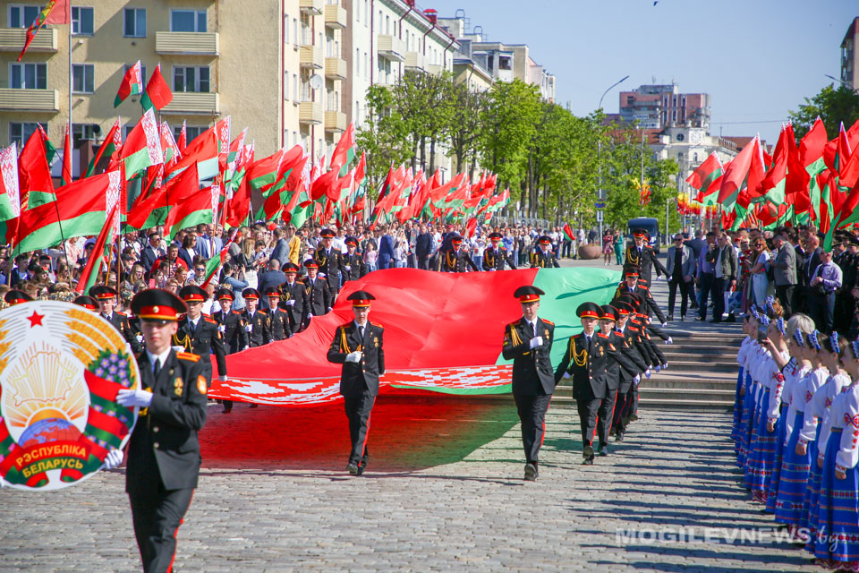 День государственных символов отметили в Могилеве. Фото.