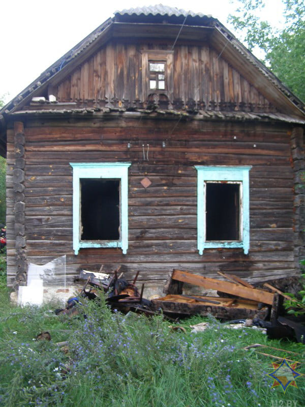 На пожаре в Глусском районе погиб 41-летний мужчина