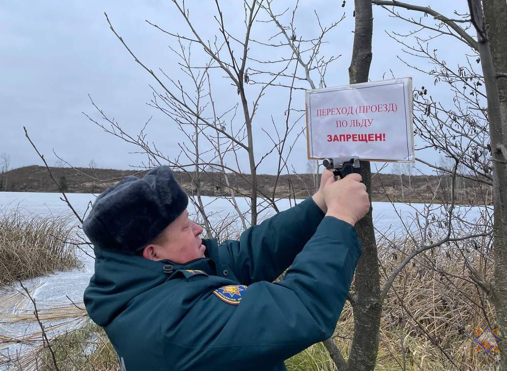 Дрибинские спасатели приняли меры по обеспечению безопасности на водоемах