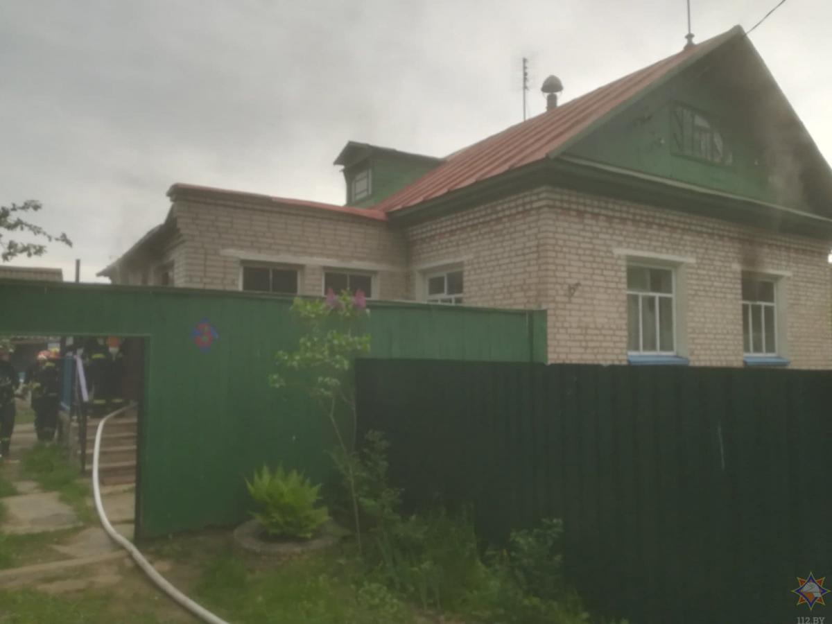 На пожаре в Могилёвском районе погибла пенсионерка