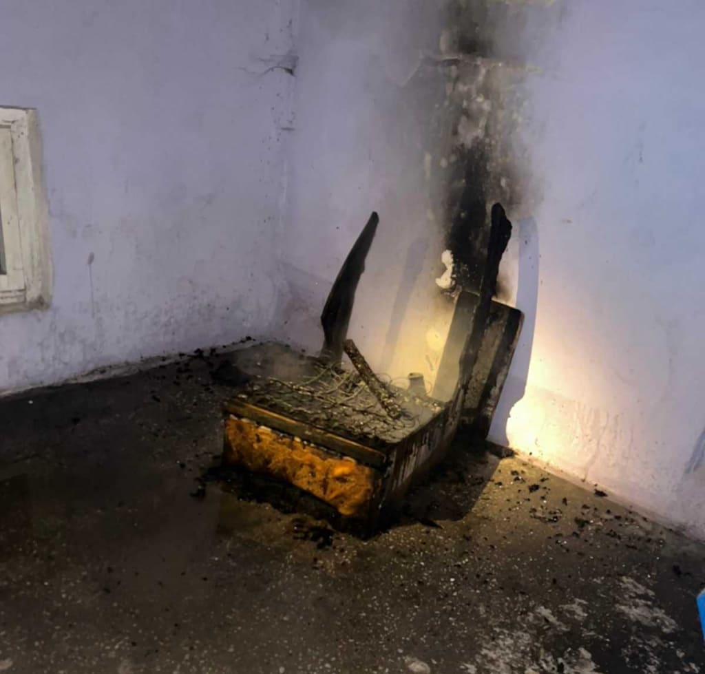 В доме на улице Бурденко в Могилеве дважды за один день тушили пожар