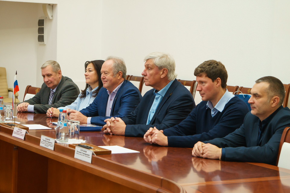 Делегация Московской области с рабочим визитом прибыла в Могилев