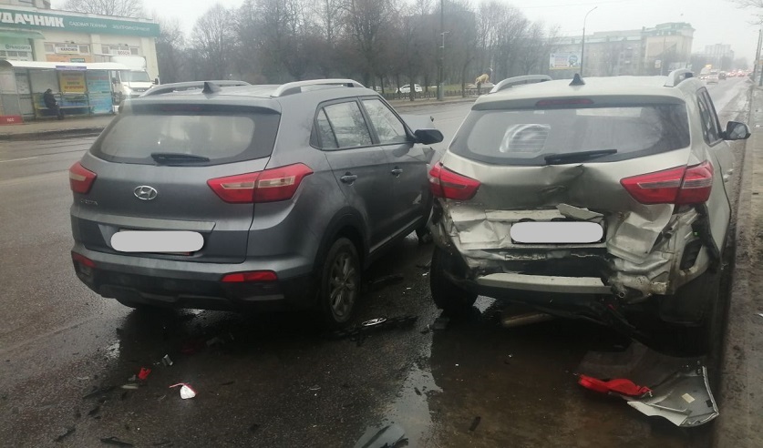 «Игра в шашечки» в Могилеве стала причиной серьезного ДТП