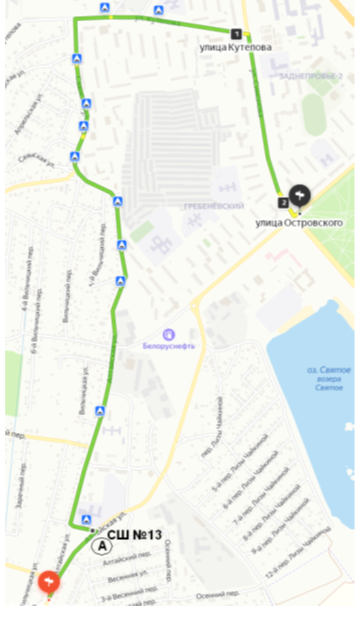 Схема автобусного маршрута №11 в Могилеве будет изменена с 1 августа