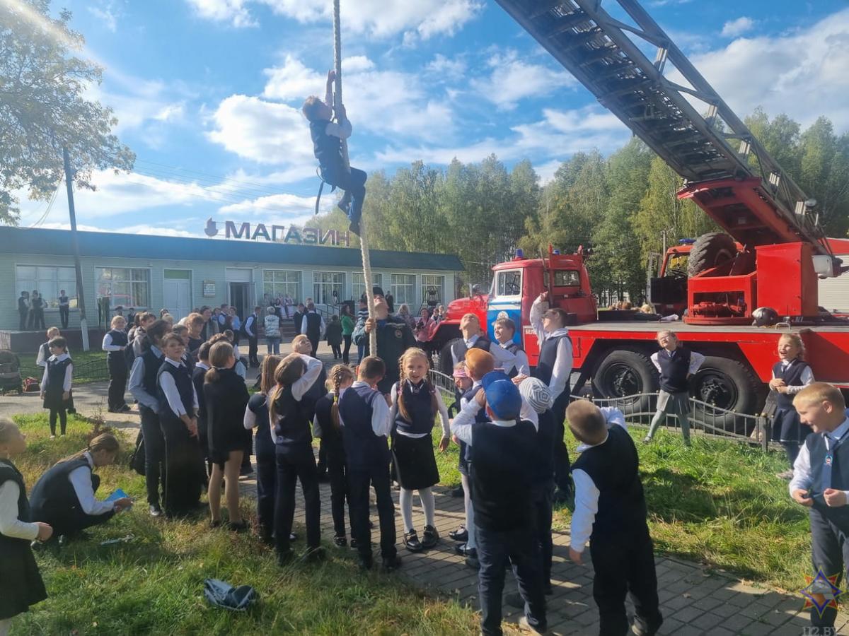 В агрогородке Техтин Белыничского района прошла ярмарка безопасности