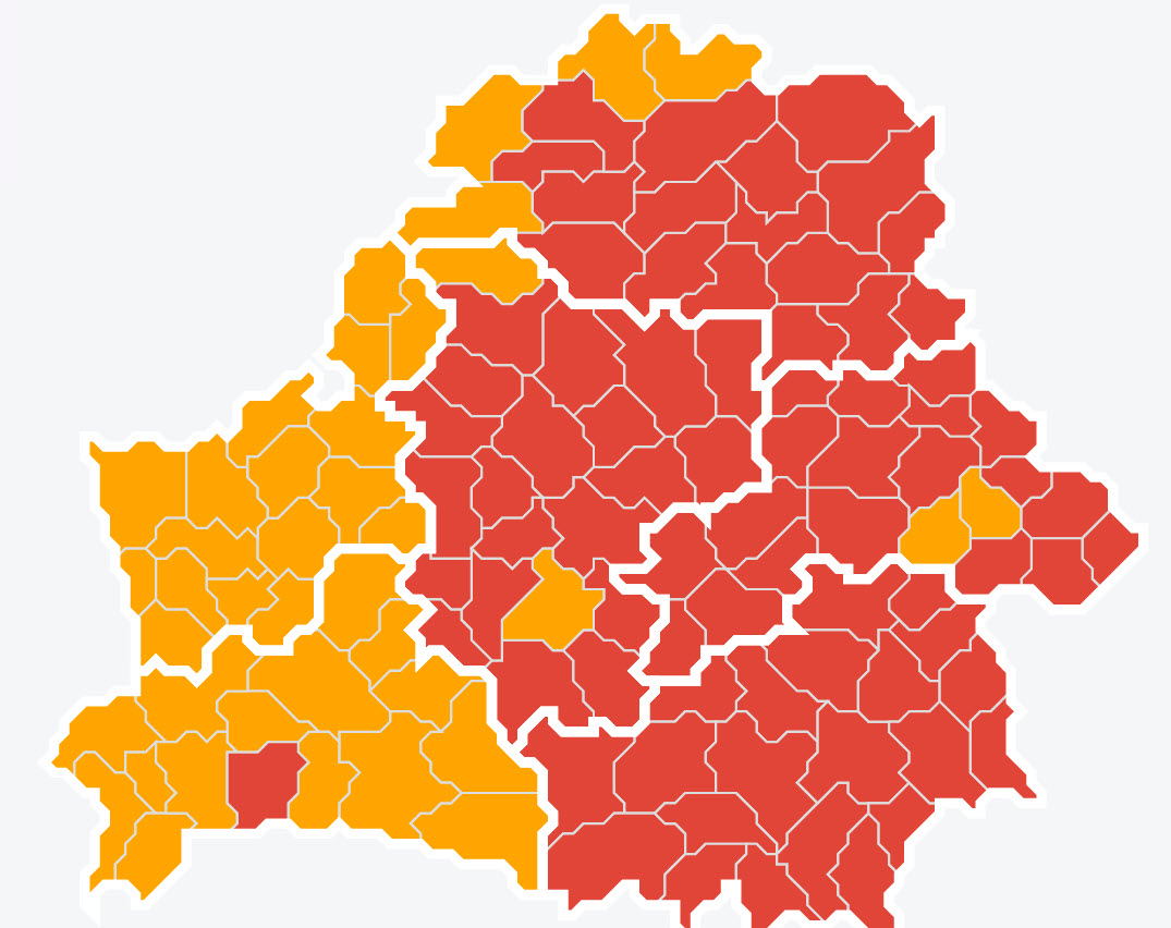 Запреты и ограничения на посещение лесов введены по всей Могилевской области