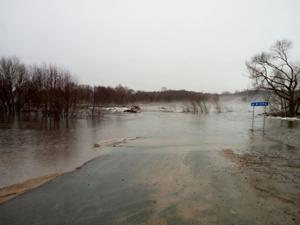 В Могилевской области подтоплено 4 подворья, 5 низководных мостов, 6 участков дорог
