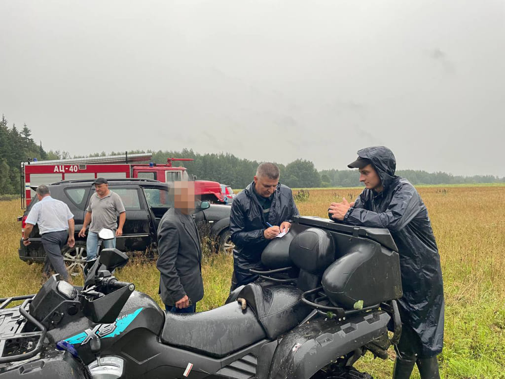 В лесу в Горецком районе искали пенсионера
