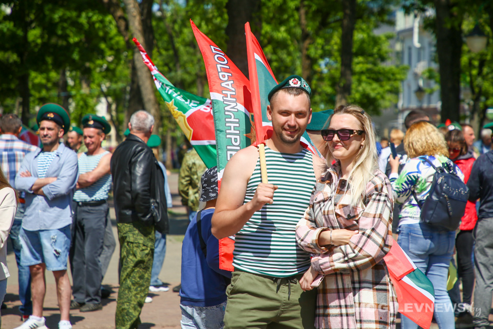 Могилев отмечает День пограничника. Фото