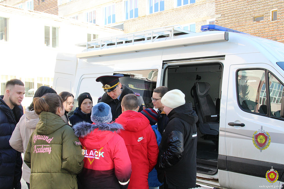 В Могилеве эксперты приняли участие в Дне открытых дверей в кадетском училище