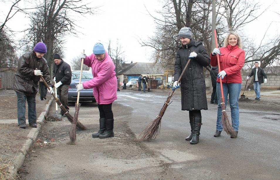 Городской субботник пройдет 8 апреля в Могилеве