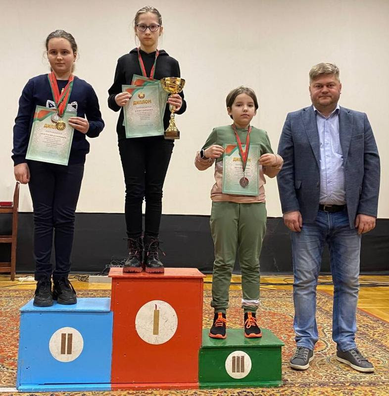 Юная могилевчанка стала абсолютной чемпионкой Беларуси по шашкам