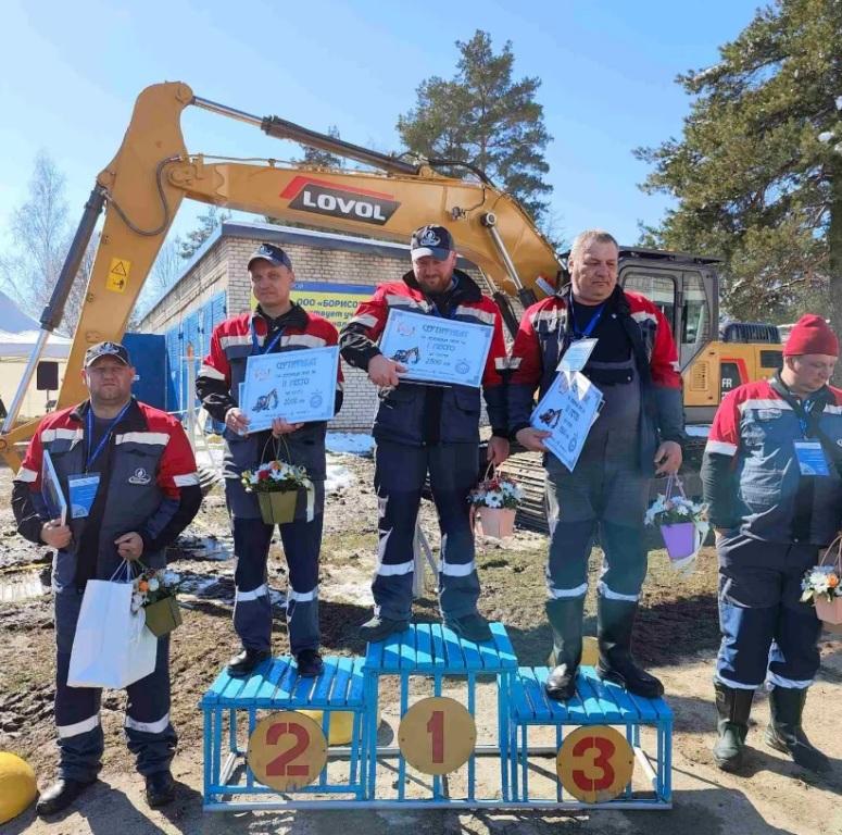 Экскаваторщики Могилевщины - победители республиканского смотра-конкурса