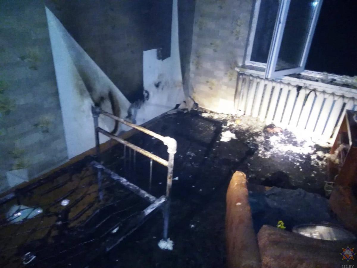 На пожаре в Горецком районе погиб мужчина