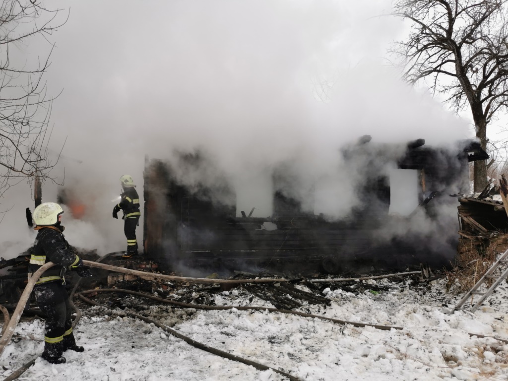 В Могилёвском районе на пожаре погиб пенсионер