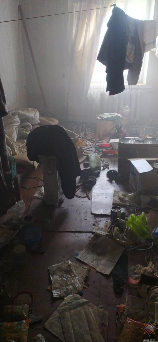 Пенсионер погиб на пожаре в Бобруйском районе