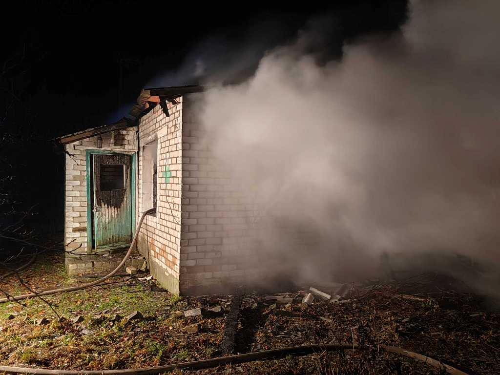 В Чаусском районе на пожаре погибла пенсионерка