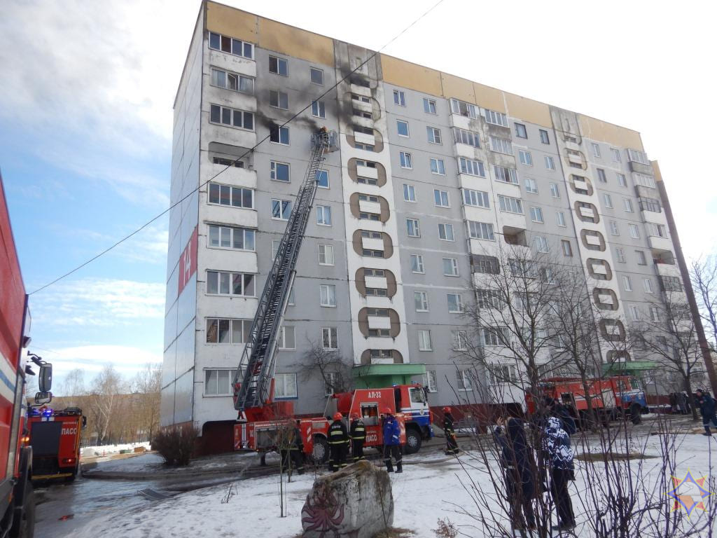 На пожаре в Могилеве погибла пенсионерка, ее соседку спасли